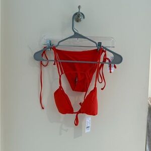 NET La Hearts Red Bikini Size Small
